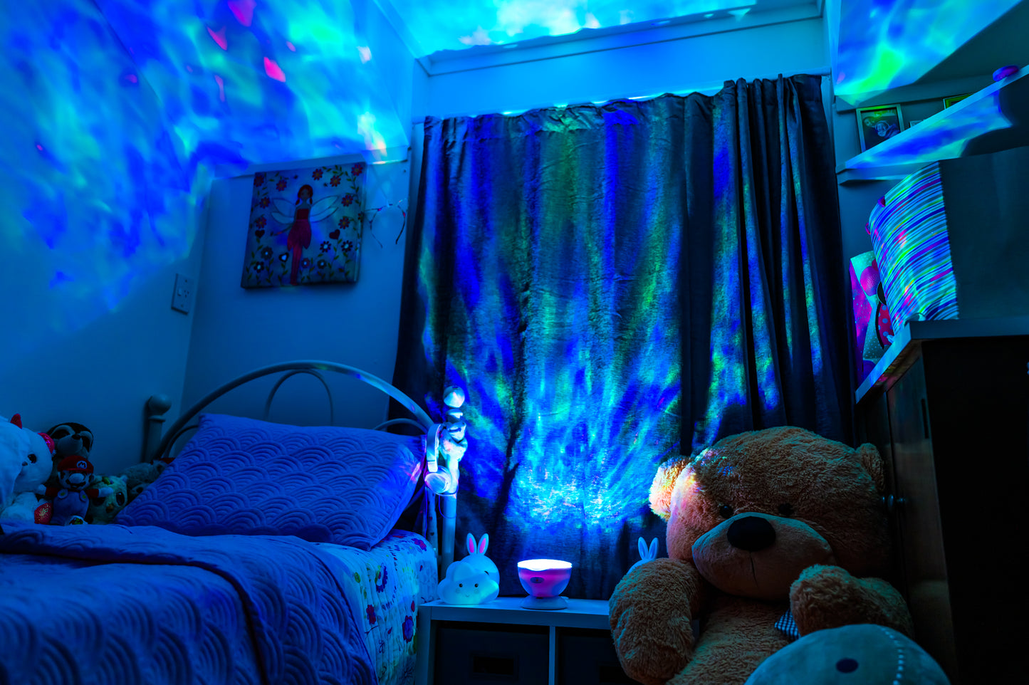 Aurora Skies and Ocean Projector