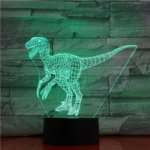 3D Light with Bluetooth Speaker - Dinosaurs