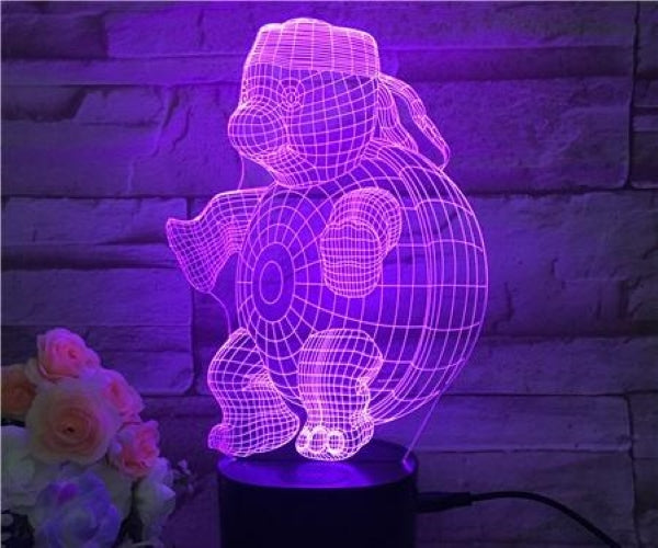 3D Light with Bluetooth Speaker - Animals
