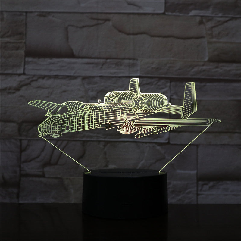 3D Light with Bluetooth Speaker - Planes