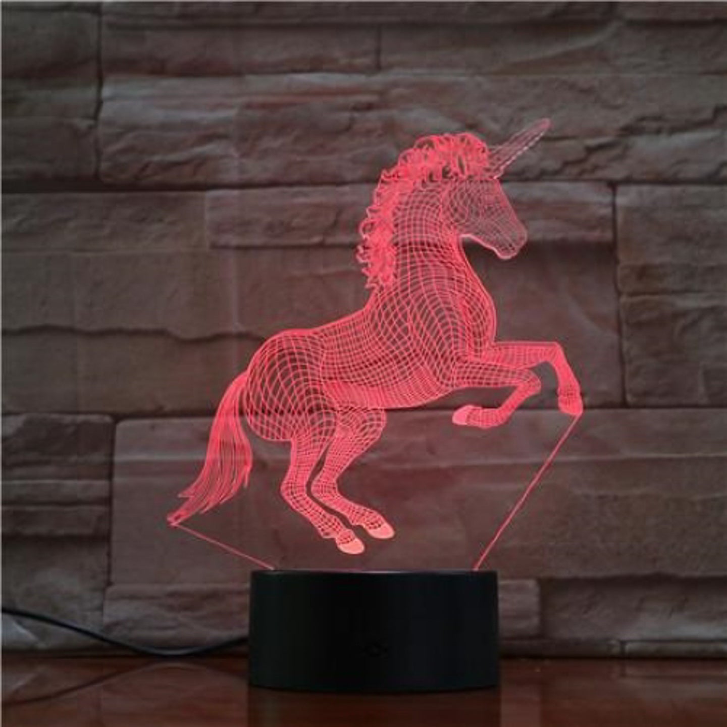 3D Light with Bluetooth Speaker - Unicorn